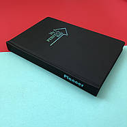 Мотивувальний планер щоденник "My perfect day" м'ятний на чорному (українська мова), фото 2