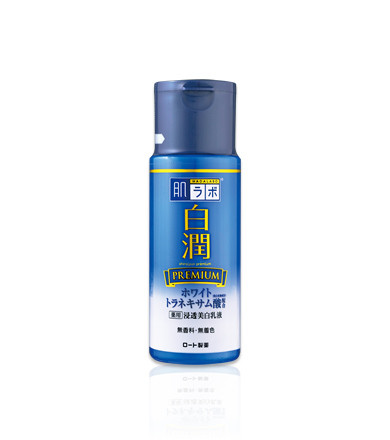 Преміум відбілююче молочко з транексамовою кислотою Hada Labo Shirojyun Premium Medicated Whitening Milk
