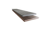 Композитная террасная Доска EasyDeck® DOLOMIT (brown, grey) 16 x 193 мм