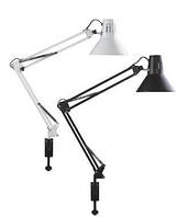 Настільний світлодіодний світильник Feron DE1430 на струбцині білий