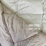 Зимова ковдра. Штучний лебединий пух "АРДА" Розмір Євро 195*215 см. <unk> Тепла зимова килимра., фото 4