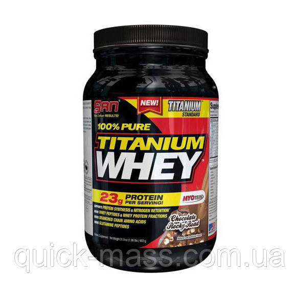 Протеїн 100% Pure Titanium Whey SAN 907g