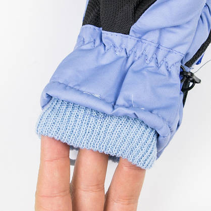 Оптом дитячі зимові рукавиці-краги (лисички) від 3 до 5 років №19-12-13, фото 5