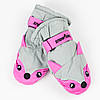 Оптом дитячі зимові рукавиці-краги (лисички) від 3 до 5 років №19-12-13, фото 7