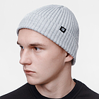 Шапка зимова GARD fine knit 4/18 світло-сіра, фото 3
