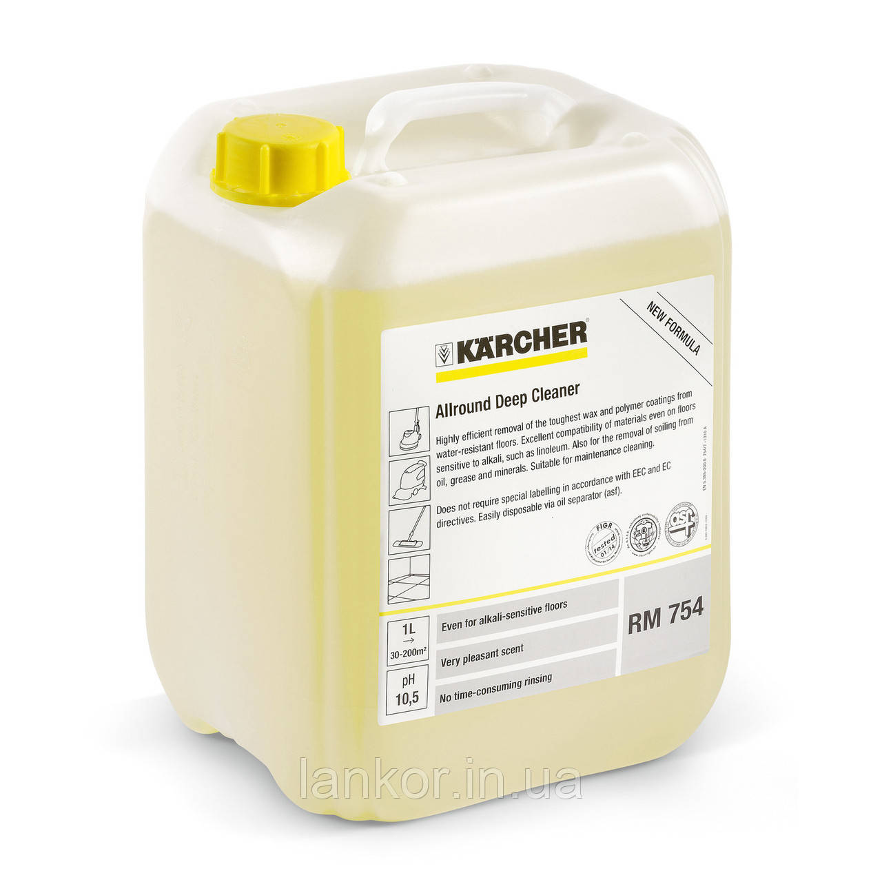 Універсальний засіб для глибокого чищення FloorPro RM 754, 10 L