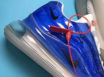 Чоловічі кросівки Heron Preston Nike Air Max 720/95 Blue White, фото 6