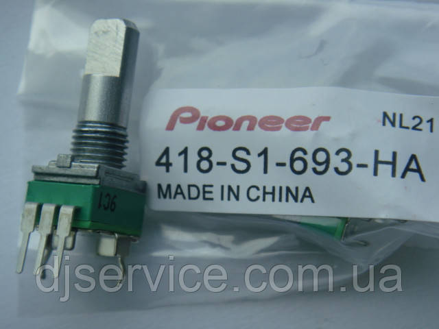 Потенціометр ALPHA 418-s1-693-HA для контролерів Denon 6000, Pioneer DDJ-SX DDJ-SX2 DDJ-SR XDJ-R1 DJM250