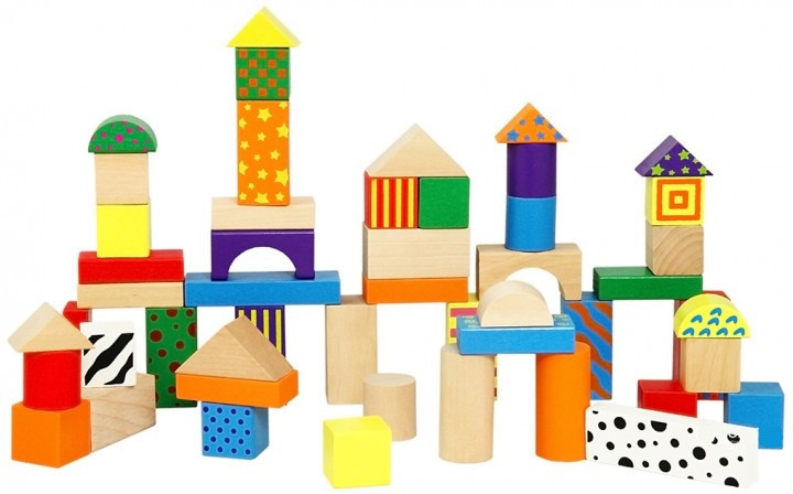 Набір кубиків Viga Toys 50 шт (59695)