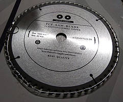 Пила 230 х 22.2 мм для різання деревини на болгарку 60 зубів