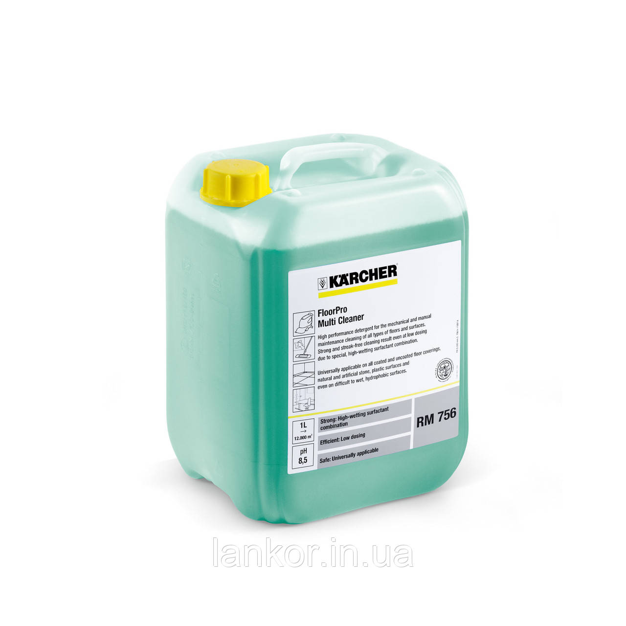 Для прибирання підлоги FloorPro RM 756, 10 L