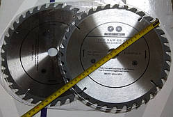 Диск 230 х 22.2 для дерева на болгарку 36 зубів