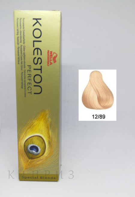 Крем-фарба Wella Professionals Koleston Perfect Special Blonde 12/89, 60 мл, фото 1