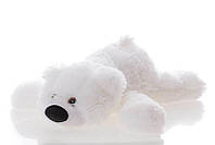 М'яка іграшка - ведмідь лежачий Умка 55 см білий