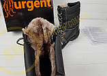 Спецвзуття захисні берці зимові чоловічі робоче взуття на хутрі утеплена роба працівників з металевим підноском польша, фото 5