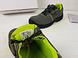 Туфлі захисні взуття робоче шкіряне ударостійке демісезонне спецвзуття чоловіче метал носок польша, фото 5