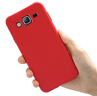 Чехол Style для Samsung J5 2015 / J500 Бампер силиконовый Красный