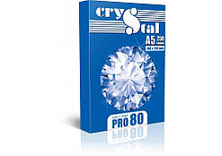 Папір офісний А5 "Crystal pro 80" (250арк, 80г/м2) ФОРМАТ А5