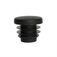 Заглушка пластикова кругла для труб ДУ 15 (1/2") внутрішня (D21 мм)