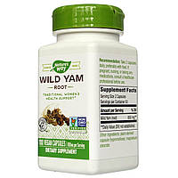 Дикий ямс Wild Yam 425 мг 100 капс для гормонального баланса у женщин Nature's Way США