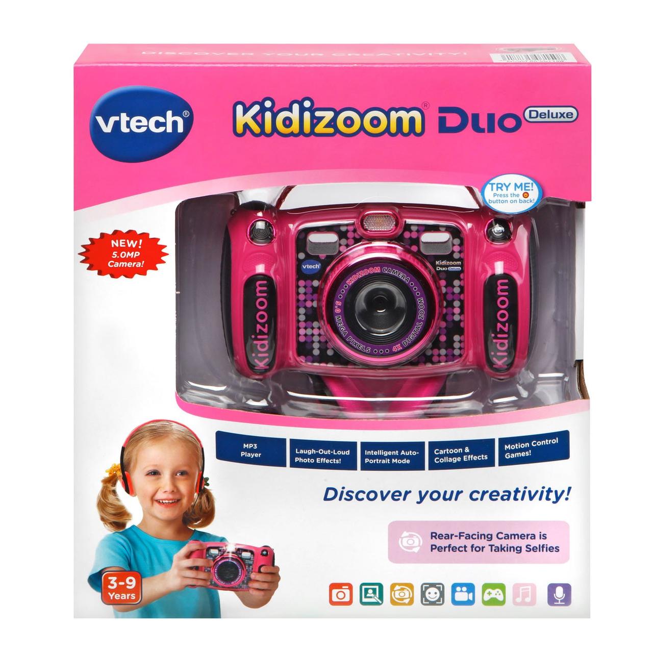 Vtech Kidizoom Camera DUO 5. 0 Digital Deluxe Pink