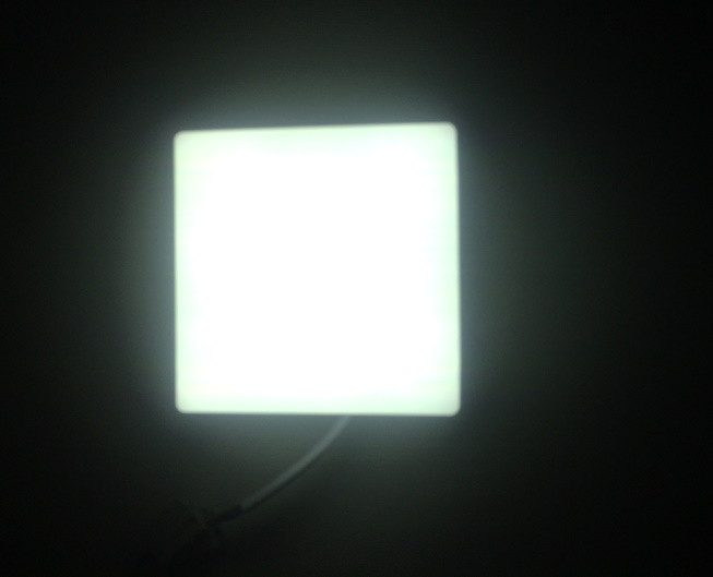 Потолочный светодиодный светильник SL UNI-12-S 12W 5000K квадратный белый Код.59671 - фото 2 - id-p1065299904