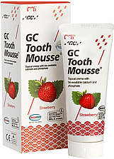 Крем для реміналізації GC Tooth Mousse - 35 г, полуниця