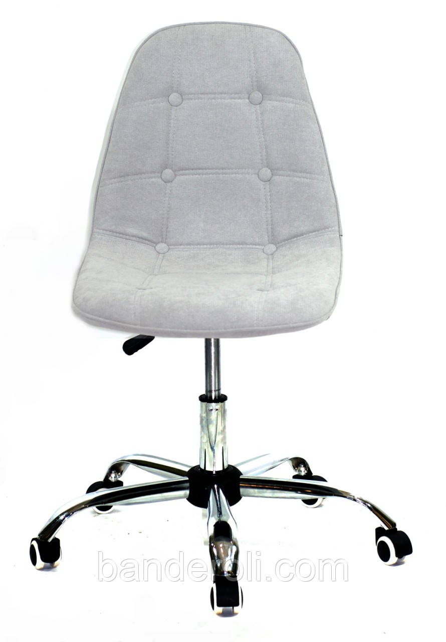 СТІЛЕЦЬ ALEX OFFICE ШЕНІЛ СІРИЙ G-102, фото 1