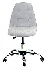 СТІЛЕЦЬ ALEX OFFICE ШЕНІЛ СІРИЙ G-102