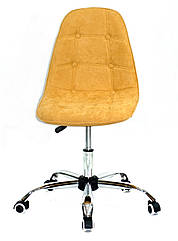 СТІЛЕЦЬ ALEX OFFICE ШЕНІЛ ЖОВТИЙ G-100