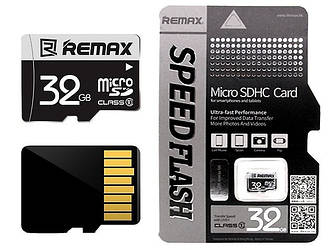 Карта памяти MicroSD 32GB REMAX Class10