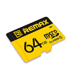 Карта пам'яті MicroSD 64GB REMAX Class10