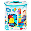 Конструктор Mega Bloks First Builders 80 деталей Блакитний DCH63, фото 2