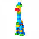 Конструктор Mega Bloks First Builders 80 деталей Блакитний DCH63, фото 4