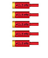 Динамометричні адаптери ізольовані набір 0.8 / 2.0 / 2.5 / 2.8 / 4.0 Nm easyTorque electric Wiha 41479