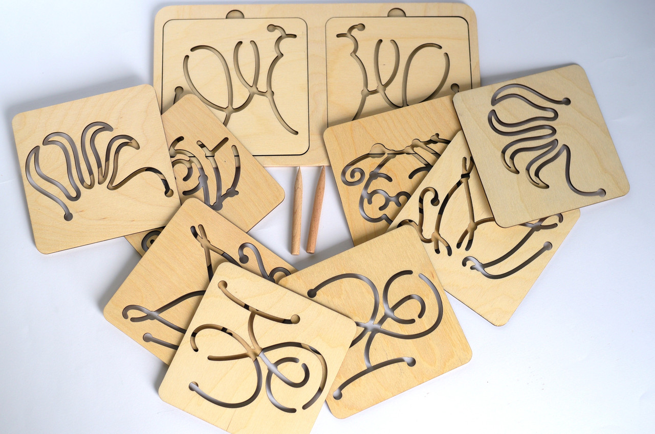 Трафарети Дві руки 3 рівень, фото 1