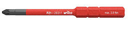 Біта PZ1 SoftFinish electric slimBit Wiha 34585
