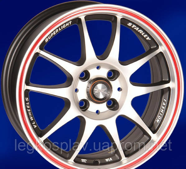 Диски легкосплавні (Титани) на ВАЗ R13 4x98 ZW-346 (RL)BP-X/M. Без ...