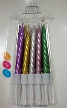 Свечи "Happy Birthday"