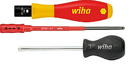 Викрутка діелектрична динамометрична 0.5 - 2.0 Нм TorqueVario®-S electric зі шкалою Wiha 26625