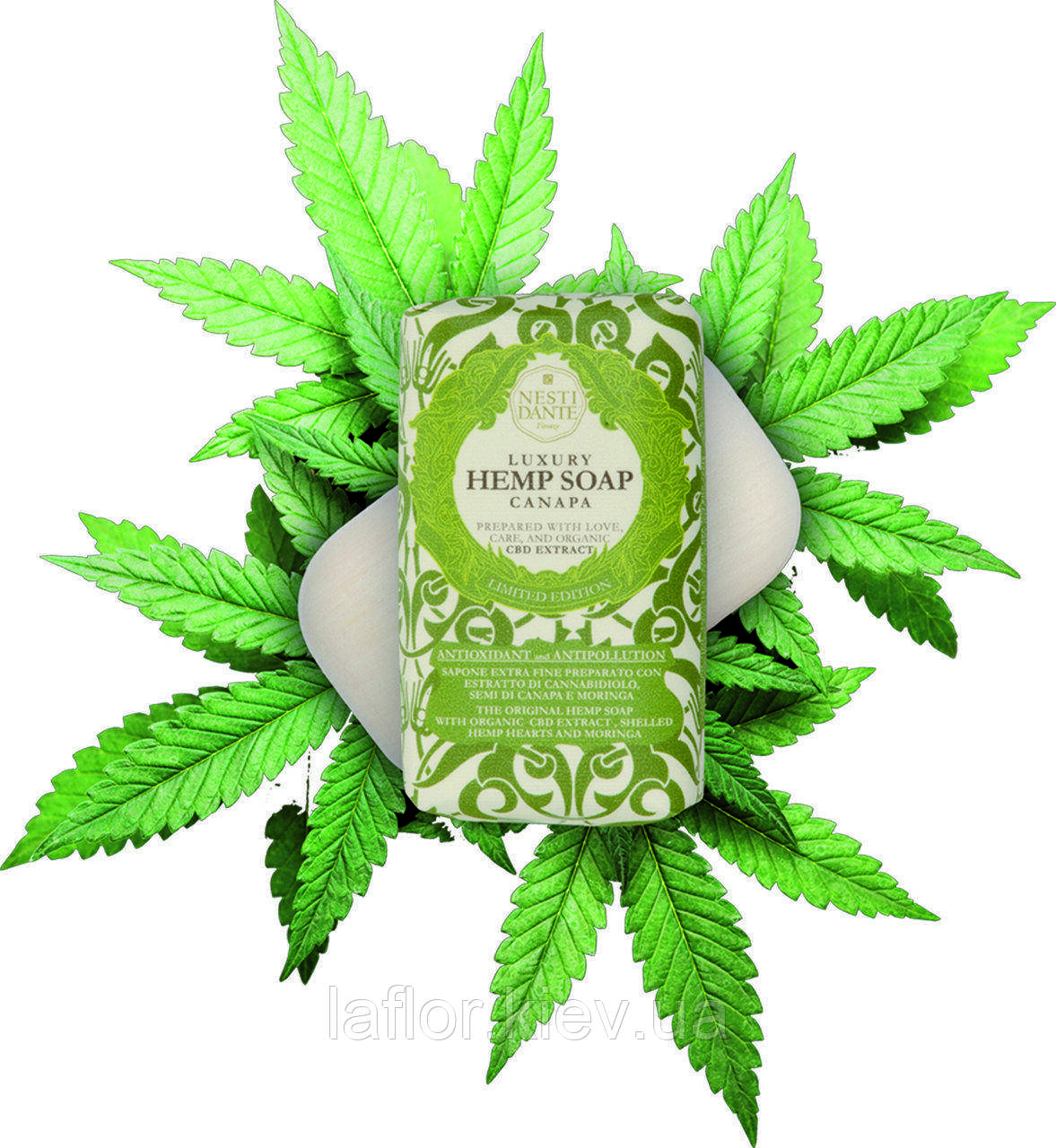 Мило Nesti Dante Hemp Soap Розкішне Конопляне