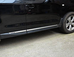 Subaru Forester молдинг на дверях (накладки на бічні двері) 2013-18 хром