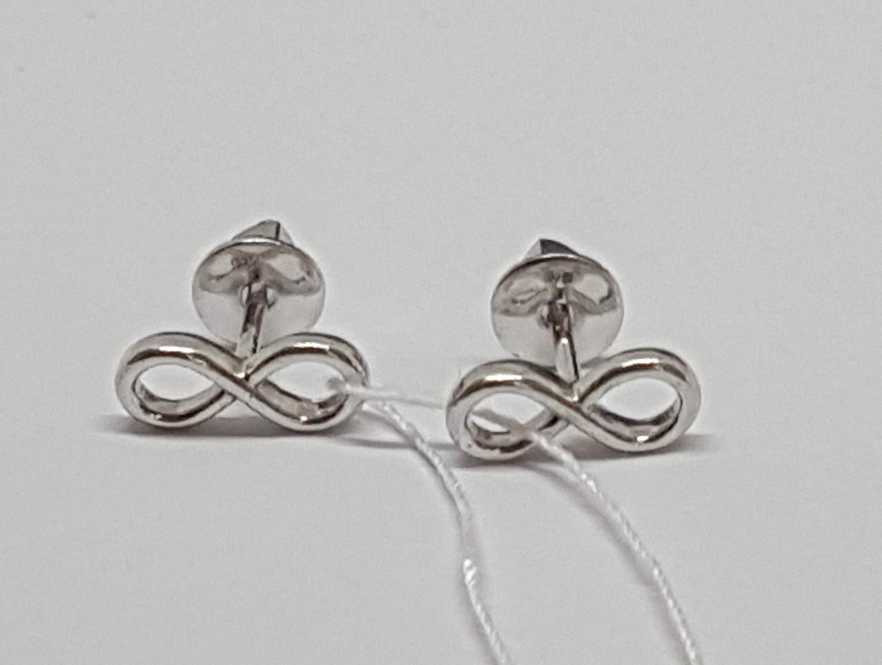 Срібні пуссети Нескінченність. 4763