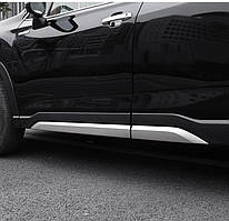 Subaru Forester молдинг на дверях (накладки на бічні двері) 2018-19 сталь