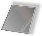 Дзеркальна плитка 100см х 100см з фацетом срібло, фото 3
