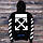 Спортивний чорний костюм off white з капюшоном | офф вайт лого, фото 7