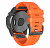 Силіконовий ремінець Primo для годинника Garmin Fenix 5 / 5 Plus / Fenix 6 / 6 Pro - Orange, фото 2
