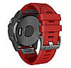 Силіконовий ремінець Primo для годинника Garmin Fenix 5 / 5 Plus / Fenix 6 / 6 Pro - Red, фото 2