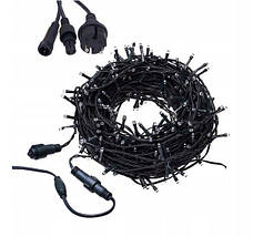 Новорічна гірлянда 23 м 300 LED (Холодний білий), фото 3