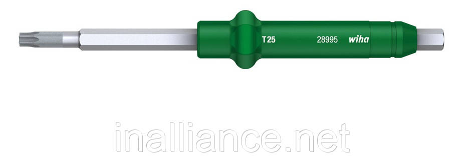 Змінне жало T20 Torque-Tplus TORX® для динамометричних інструментів з Т-подібною ручкою Wiha 28735